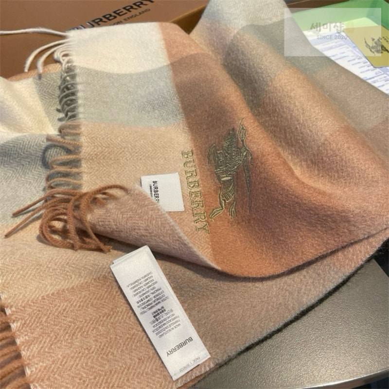 Burberry 버버리 체크 EKD 캐시미어 스카프 머플러 1# 악세사리 4번 이미지
