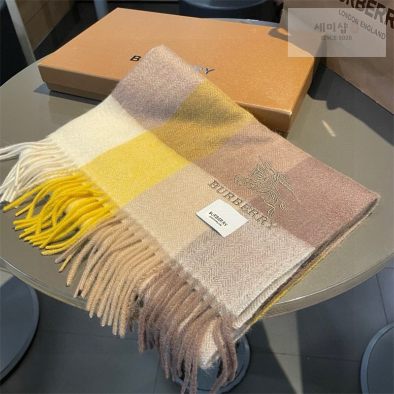 Burberry 버버리 체크 EKD 캐시미어 스카프 머플러 1# 악세사리 8번 이미지