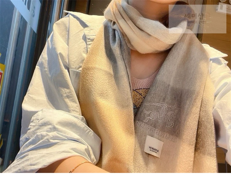 Burberry 버버리 체크 EKD 캐시미어 스카프 머플러 1# 악세사리 12번 이미지