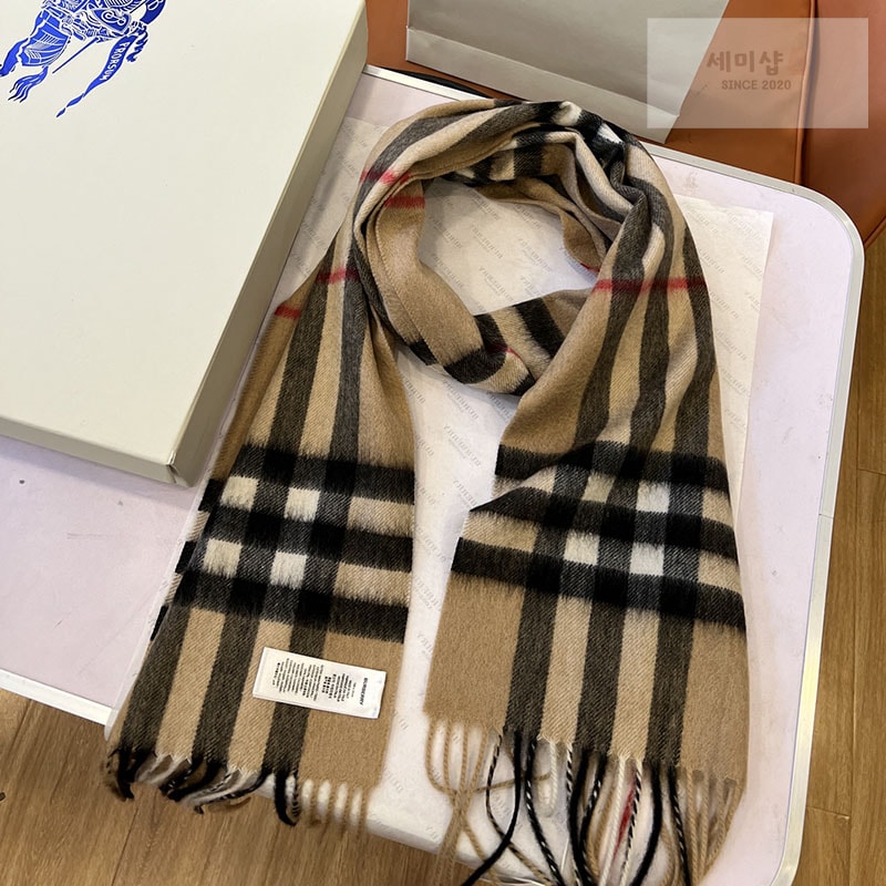 Burberry 버버리 캐시미어 스카프 머플러 악세사리 7번 이미지