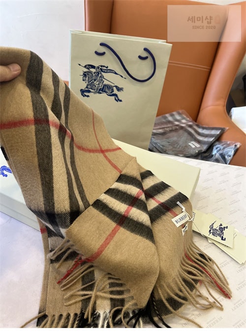 Burberry 버버리 캐시미어 스카프 머플러 악세사리 8번 이미지