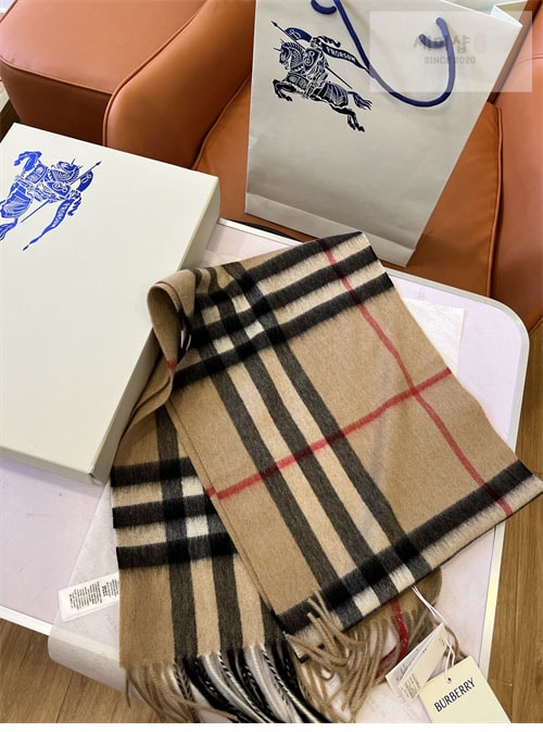 Burberry 버버리 캐시미어 스카프 머플러 악세사리 6번 이미지