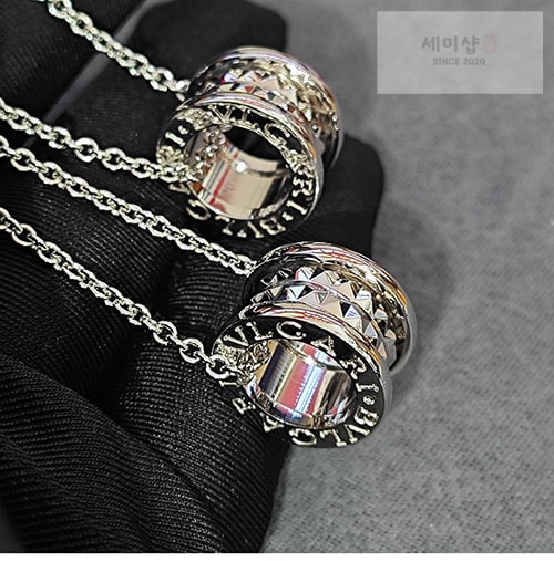 Bulgari 불가리 세이브더칠드런 실버 목걸이 악세사리 3번 이미지