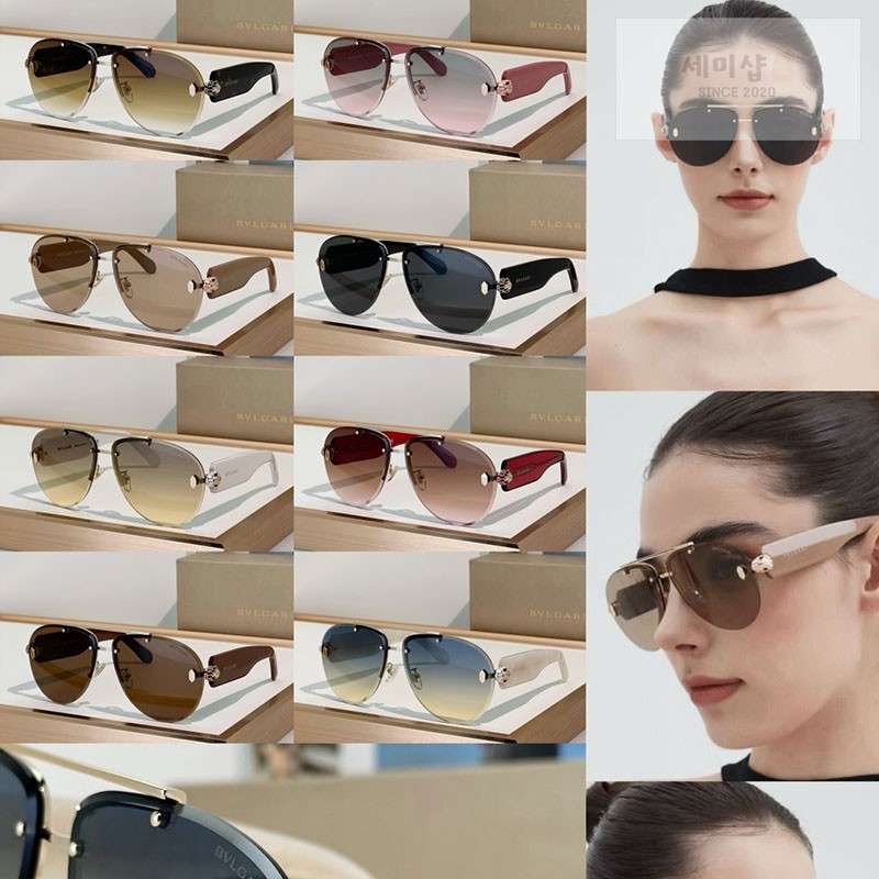 Bulgari 불가리 에비에이터 선글라스 BV40091U 1# 악세사리 1번 이미지