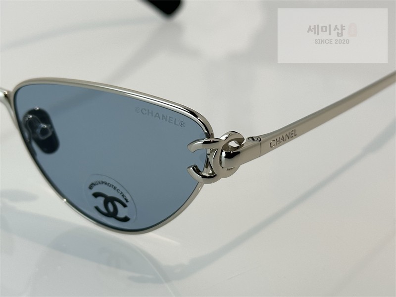 C H A N E L 샤넬 메탈 프레임 하우스 선글라스 CH2232 1# 악세사리 10번 이미지