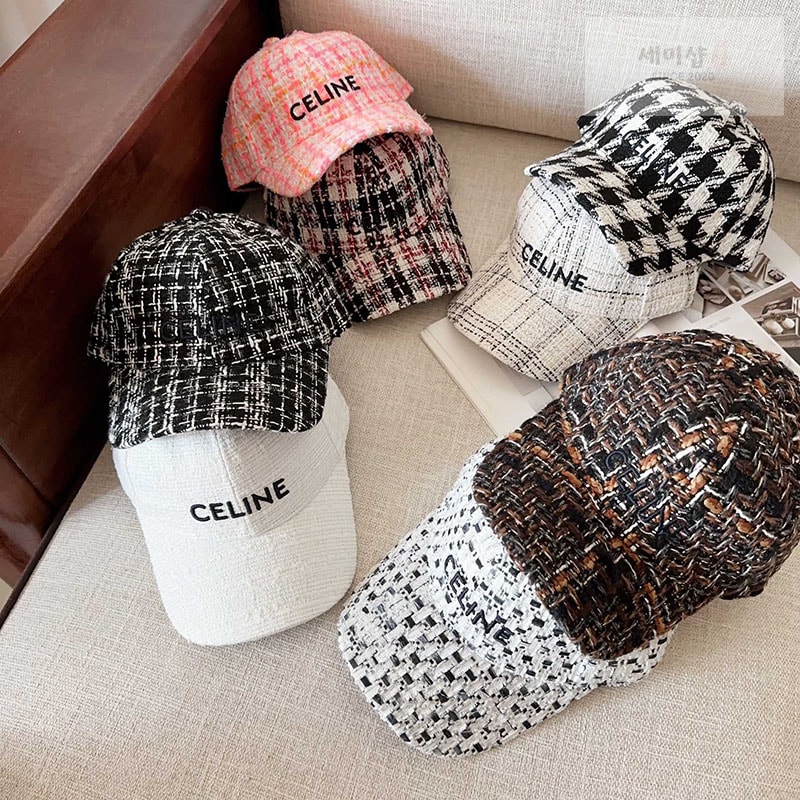 C E L I N E 셀린느 로고 울 볼캡 악세사리 1번 이미지