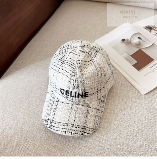 C E L I N E 셀린느 로고 울 볼캡 악세사리 16번 이미지