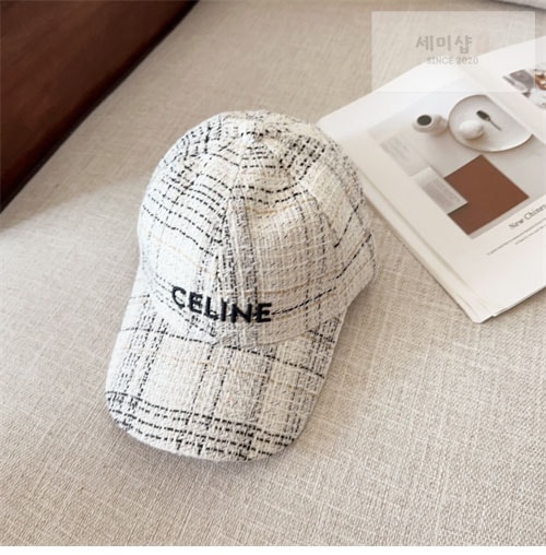 C E L I N E 셀린느 로고 울 볼캡 악세사리 17번 이미지