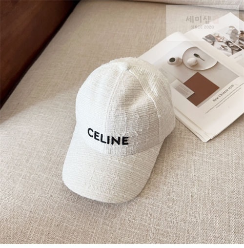 C E L I N E 셀린느 로고 울 볼캡 악세사리 24번 이미지