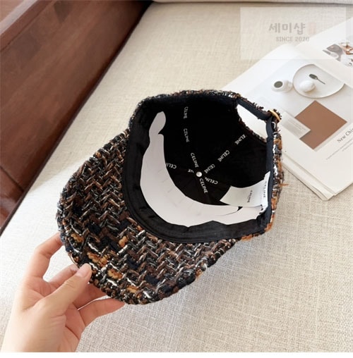 C E L I N E 셀린느 로고 울 볼캡 악세사리 31번 이미지