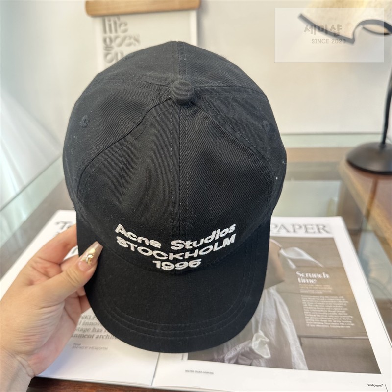 Acne Studios 아크네 스톡홀름 1996 로고 볼캡 1# 악세사리 7번 이미지