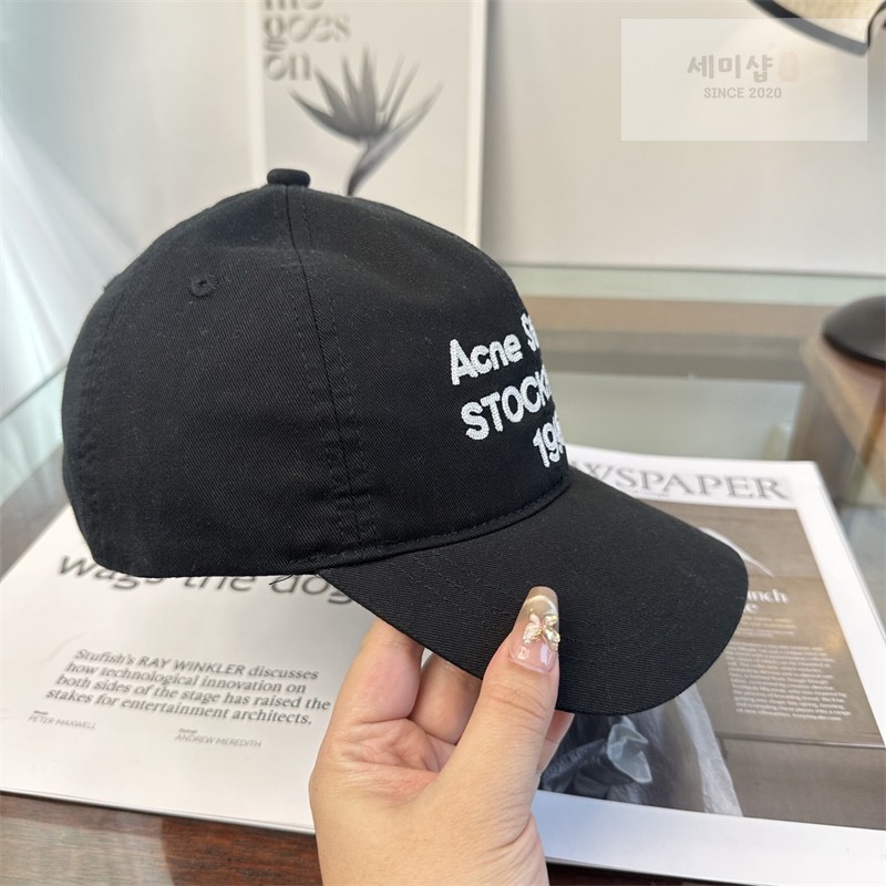 Acne Studios 아크네 스톡홀름 1996 로고 볼캡 1# 악세사리 8번 이미지