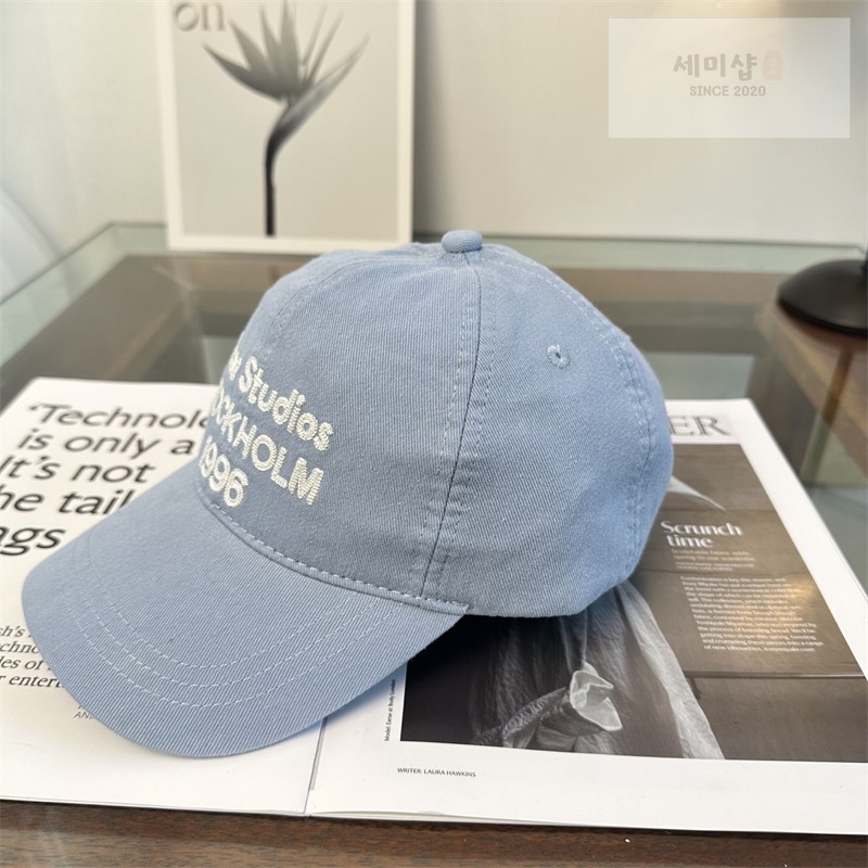 Acne Studios 아크네 스톡홀름 1996 로고 볼캡 1# 악세사리 13번 이미지