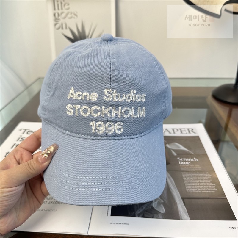 Acne Studios 아크네 스톡홀름 1996 로고 볼캡 1# 악세사리 15번 이미지