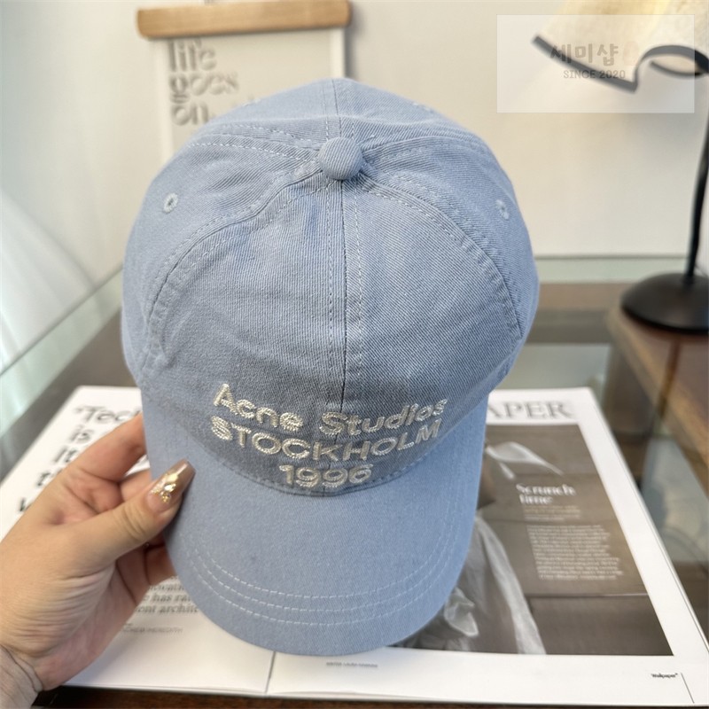 Acne Studios 아크네 스톡홀름 1996 로고 볼캡 1# 악세사리 16번 이미지