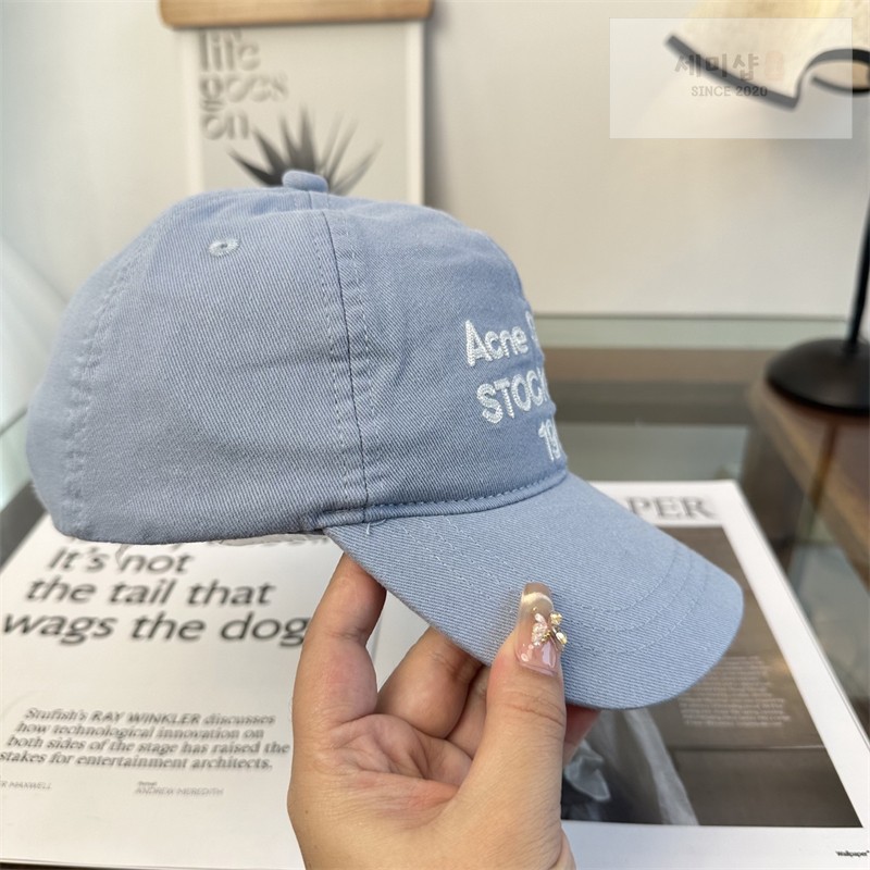 Acne Studios 아크네 스톡홀름 1996 로고 볼캡 1# 악세사리 17번 이미지