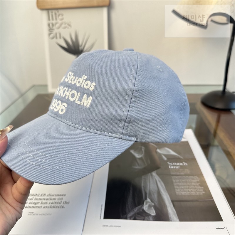 Acne Studios 아크네 스톡홀름 1996 로고 볼캡 1# 악세사리 18번 이미지