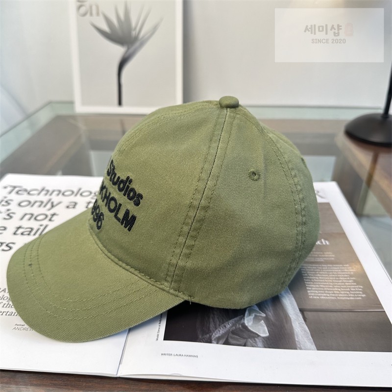 Acne Studios 아크네 스톡홀름 1996 로고 볼캡 1# 악세사리 22번 이미지