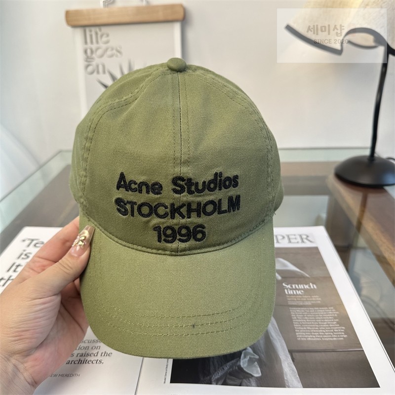 Acne Studios 아크네 스톡홀름 1996 로고 볼캡 1# 악세사리 24번 이미지