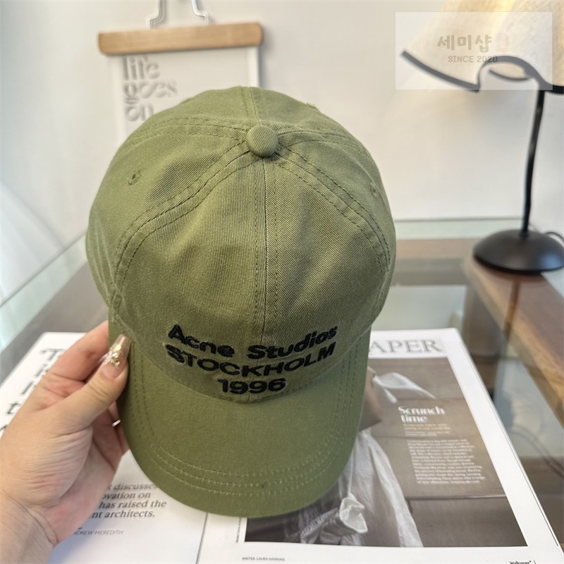 Acne Studios 아크네 스톡홀름 1996 로고 볼캡 1# 악세사리 25번 이미지