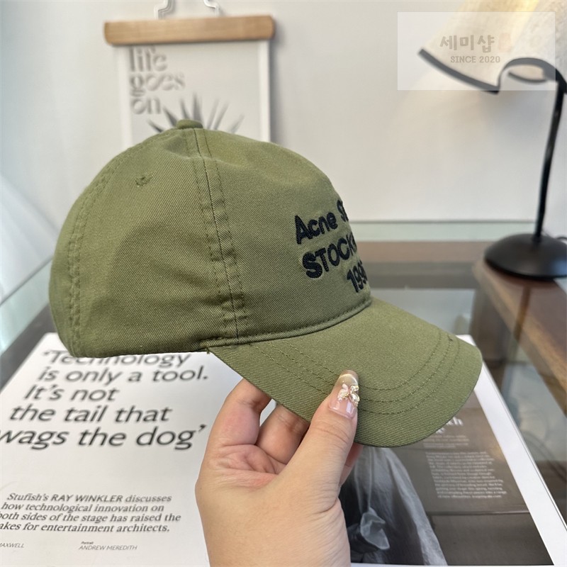 Acne Studios 아크네 스톡홀름 1996 로고 볼캡 1# 악세사리 26번 이미지