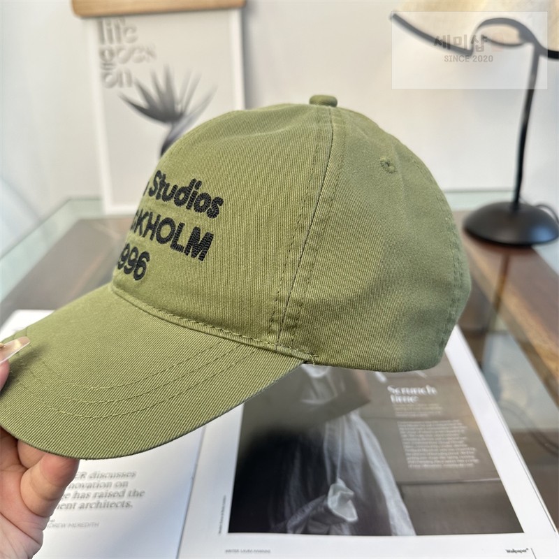 Acne Studios 아크네 스톡홀름 1996 로고 볼캡 1# 악세사리 27번 이미지