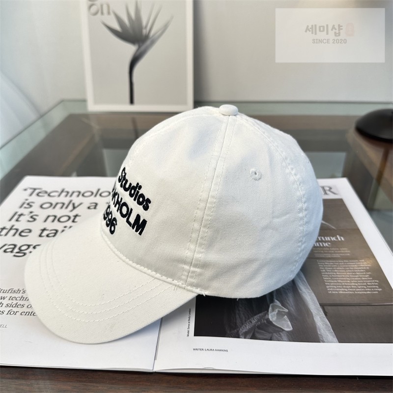 Acne Studios 아크네 스톡홀름 1996 로고 볼캡 1# 악세사리 31번 이미지