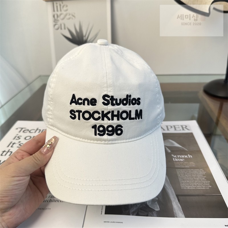 Acne Studios 아크네 스톡홀름 1996 로고 볼캡 1# 악세사리 33번 이미지