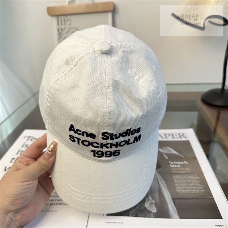 Acne Studios 아크네 스톡홀름 1996 로고 볼캡 1# 악세사리 34번 이미지