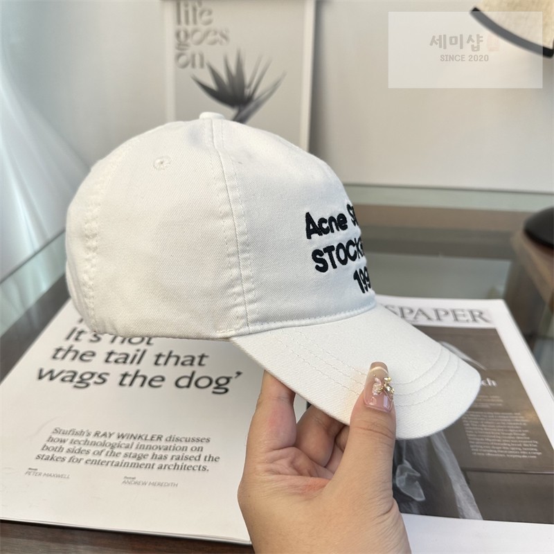 Acne Studios 아크네 스톡홀름 1996 로고 볼캡 1# 악세사리 35번 이미지