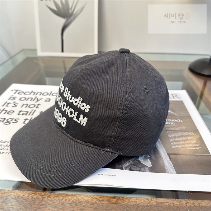 Acne Studios 아크네 스톡홀름 1996 로고 볼캡 1# 악세사리 40번 이미지