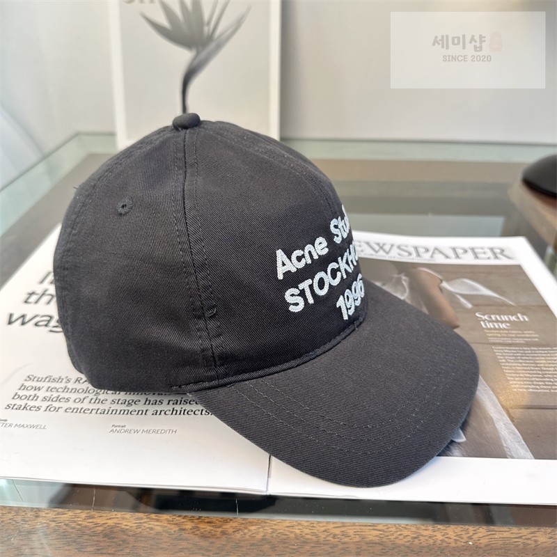 Acne Studios 아크네 스톡홀름 1996 로고 볼캡 1# 악세사리 41번 이미지