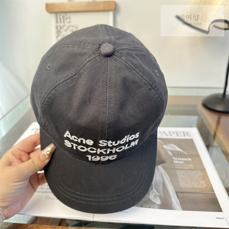Acne Studios 아크네 스톡홀름 1996 로고 볼캡 1# 악세사리 43번 이미지