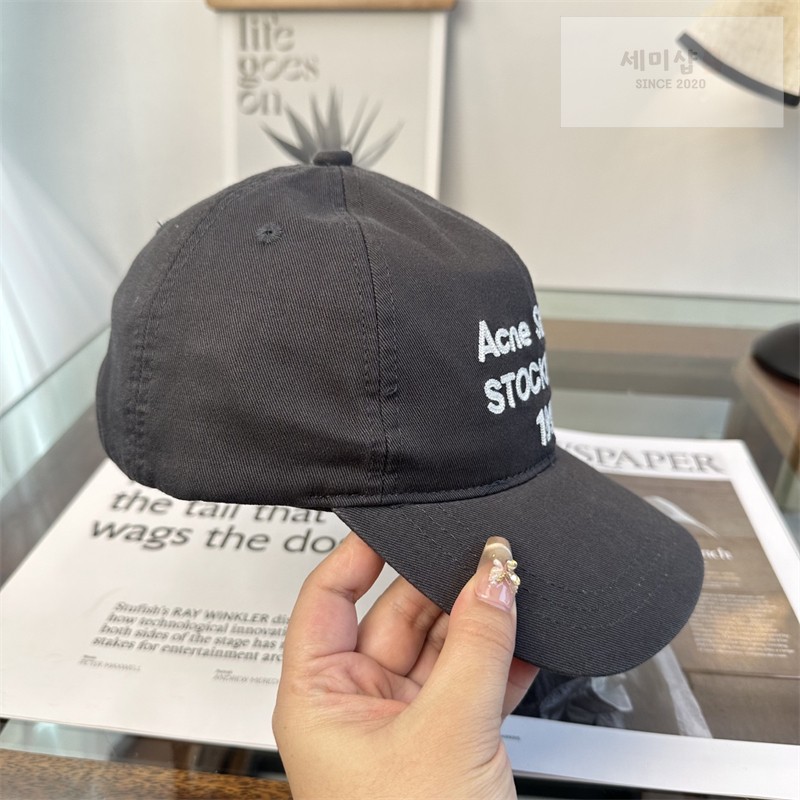 Acne Studios 아크네 스톡홀름 1996 로고 볼캡 1# 악세사리 44번 이미지