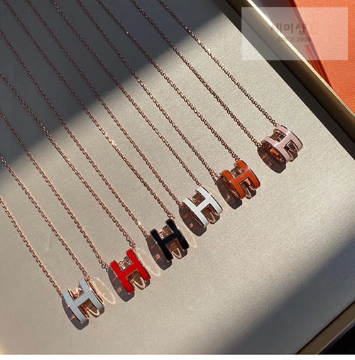 Hermes 에르메스 미니 팝아슈 목걸이 악세사리 3번 이미지