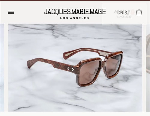 Jacquemus 자크마리마지 알프레드 ALFRED 안경 악세사리 21번 이미지