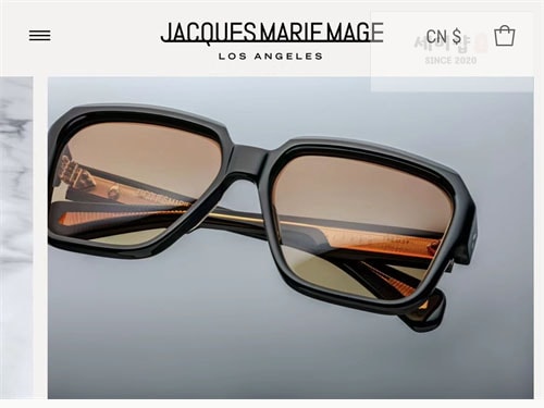 Jacquemus 자크마리마지 알프레드 ALFRED 안경 악세사리 37번 이미지