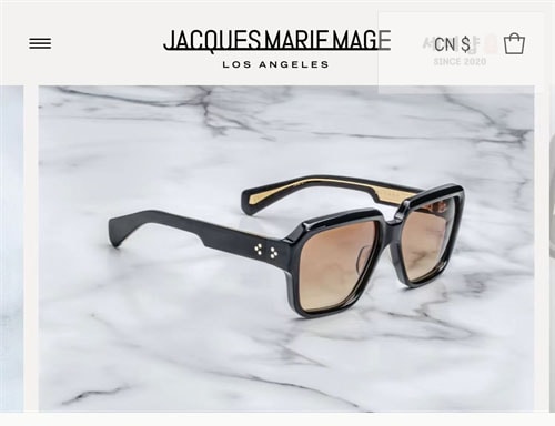 Jacquemus 자크마리마지 알프레드 ALFRED 안경 악세사리 35번 이미지