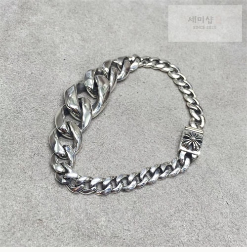Chrome Hearts 크롬하츠 라지박스 CH 크로스 팔찌 악세사리 2번 이미지