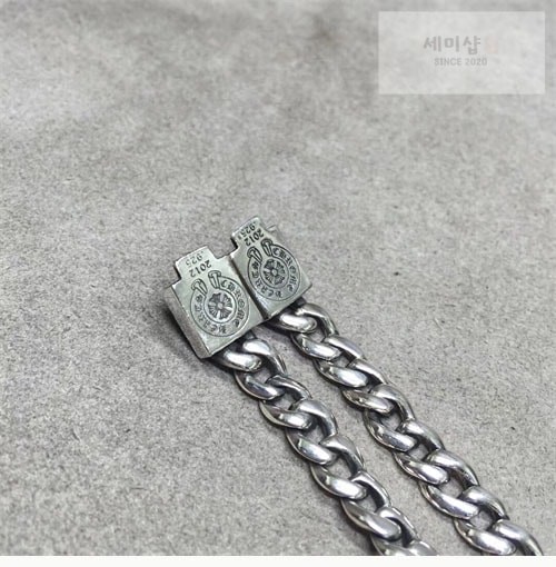 Chrome Hearts 크롬하츠 라지박스 CH 크로스 팔찌 악세사리 7번 이미지