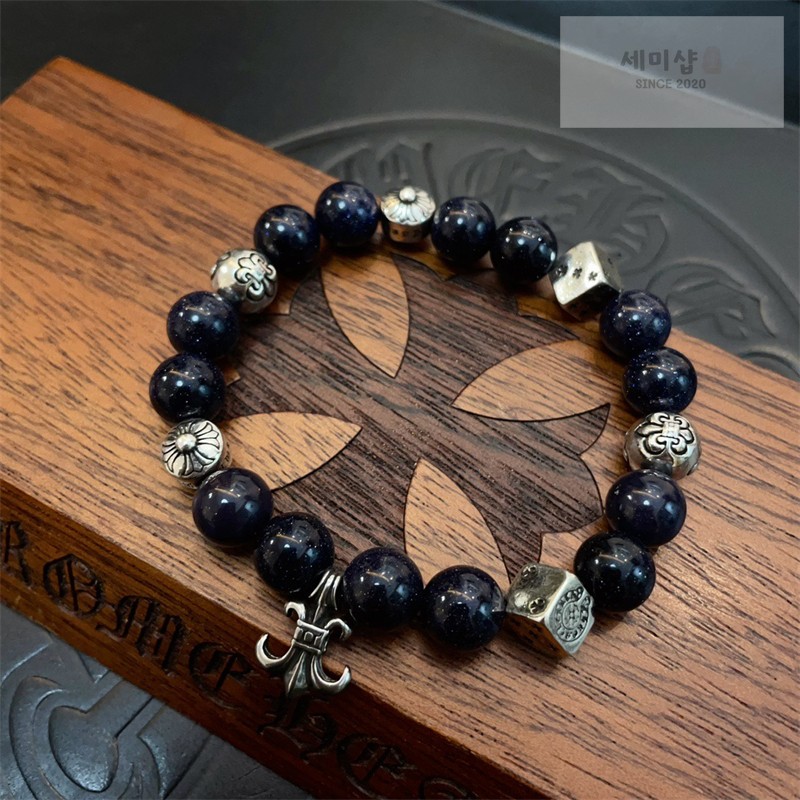 Chrome Hearts 크롬하츠 원석 비즈 브레이슬릿 플뢰르 악세사리 14번 이미지
