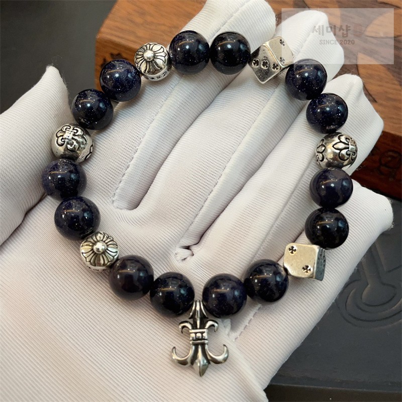 Chrome Hearts 크롬하츠 원석 비즈 브레이슬릿 플뢰르 악세사리 17번 이미지