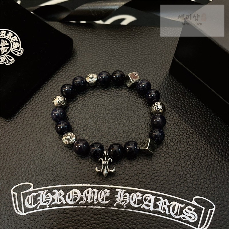 Chrome Hearts 크롬하츠 원석 비즈 브레이슬릿 플뢰르 악세사리 18번 이미지