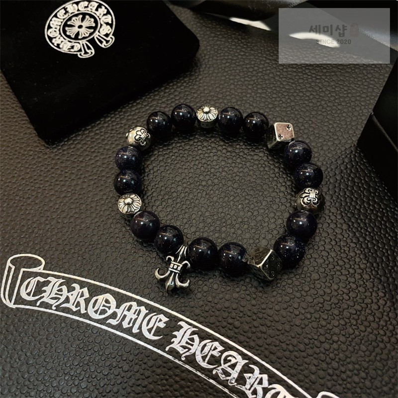 Chrome Hearts 크롬하츠 원석 비즈 브레이슬릿 플뢰르 악세사리 19번 이미지