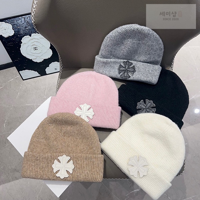 Chrome Hearts 크롬하츠 크로스 비니 블랙 악세사리 1번 이미지