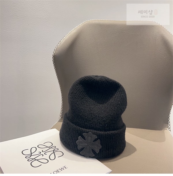 Chrome Hearts 크롬하츠 크로스 비니 블랙 악세사리 2번 이미지