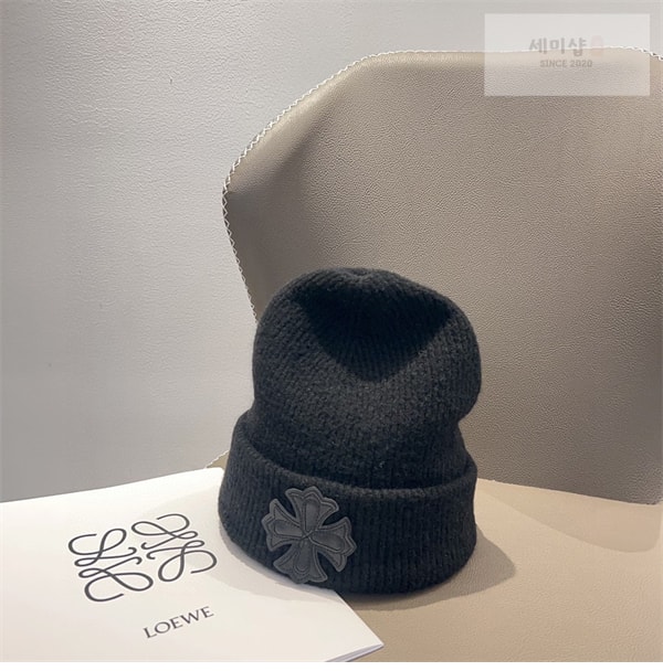 Chrome Hearts 크롬하츠 크로스 비니 블랙 악세사리 5번 이미지