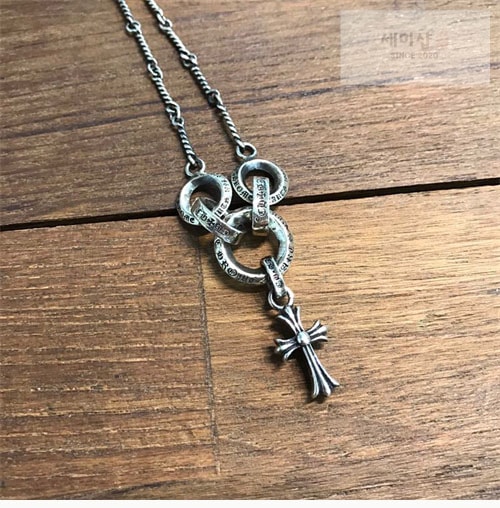 Chrome Hearts 크롬하츠 트위스트 베이비펫 체인 목걸이 펜던트 50cm 악세사리 8번 이미지