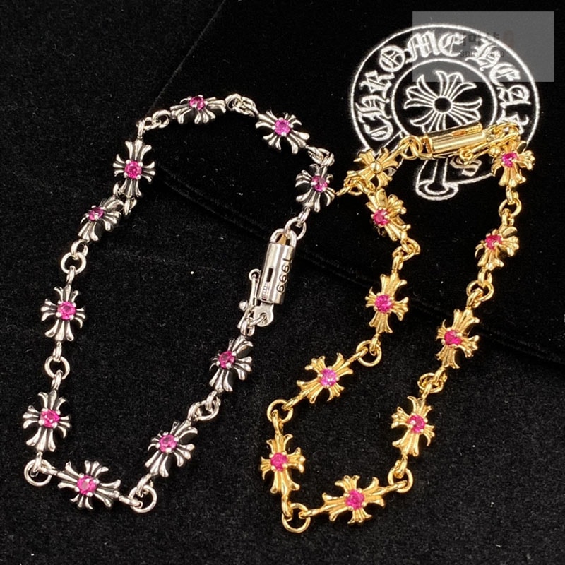 Chrome Hearts 크롬하츠 티아니 E 크로스 팔찌 악세사리 1번 이미지