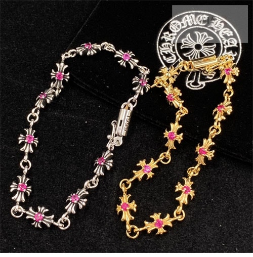 Chrome Hearts 크롬하츠 티아니 E 크로스 팔찌 악세사리 5번 이미지